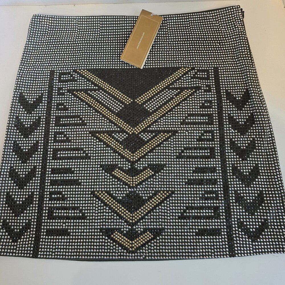 Francesca's Dina Be Tribal Studded Skirt